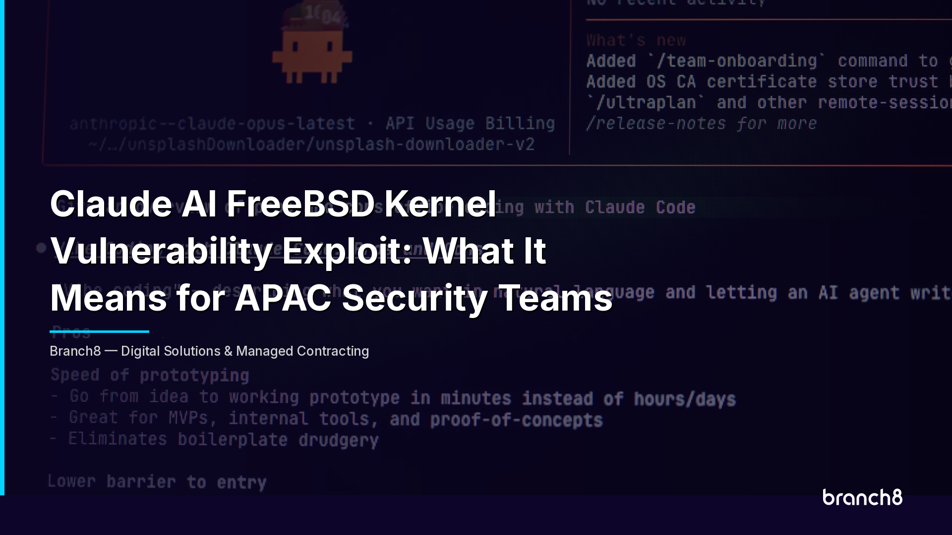 Claude AI FreeBSD Kernel Exploit: APAC Security Guide | Branch8